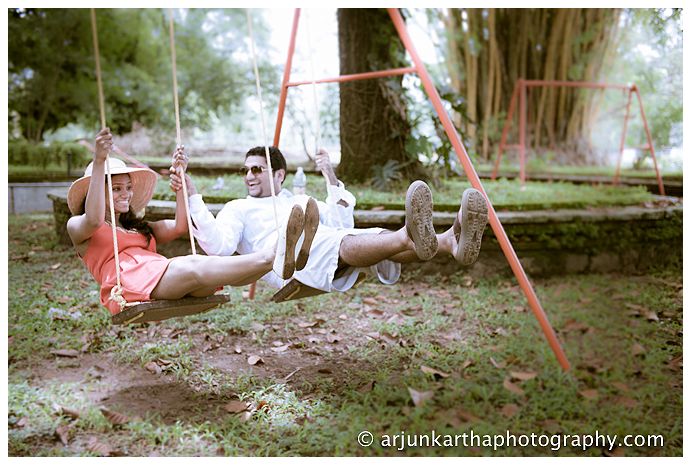 Sometimes it's easy to start off with simple things like having fun on a swing!