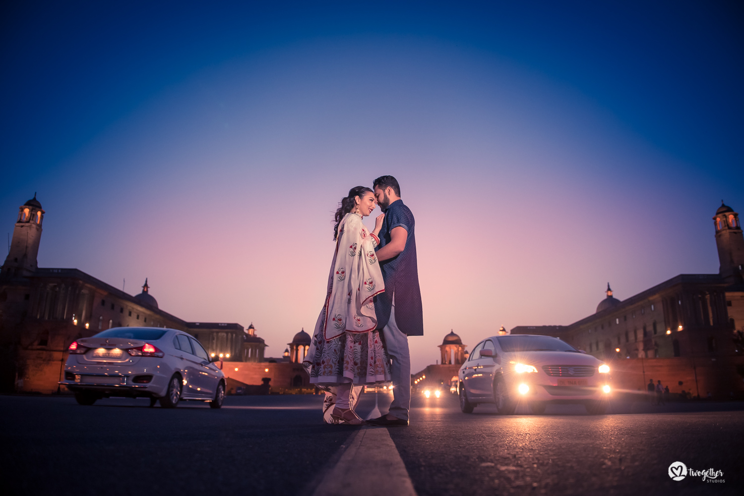 Pre-wedding couple portrait shoot Delhi photography