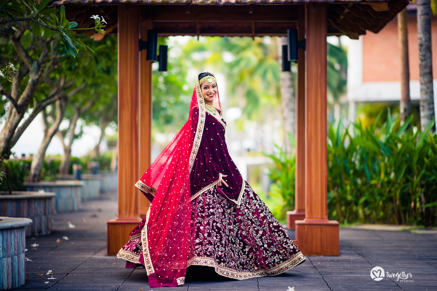 Indian wedding photography Sabyasachi bride portrait